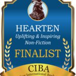 CIBA International Book Award finalist badge for uplifting non-fiction.